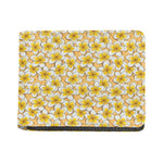 Frangipani Flower Pattern Print Bifold Wallet
