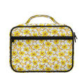 Frangipani Flower Pattern Print Briefcase Bible Bag