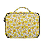 Frangipani Flower Pattern Print Briefcase Bible Bag