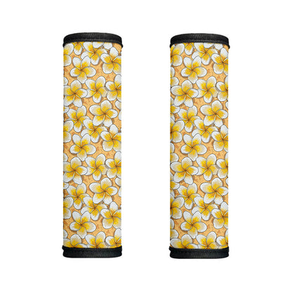 Frangipani Flower Pattern Print Handle Covers