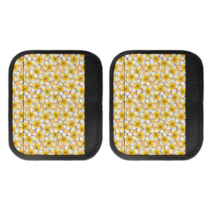 Frangipani Flower Pattern Print Handle Covers