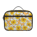 Frangipani Flower Pattern Print Portable Lunch Bag