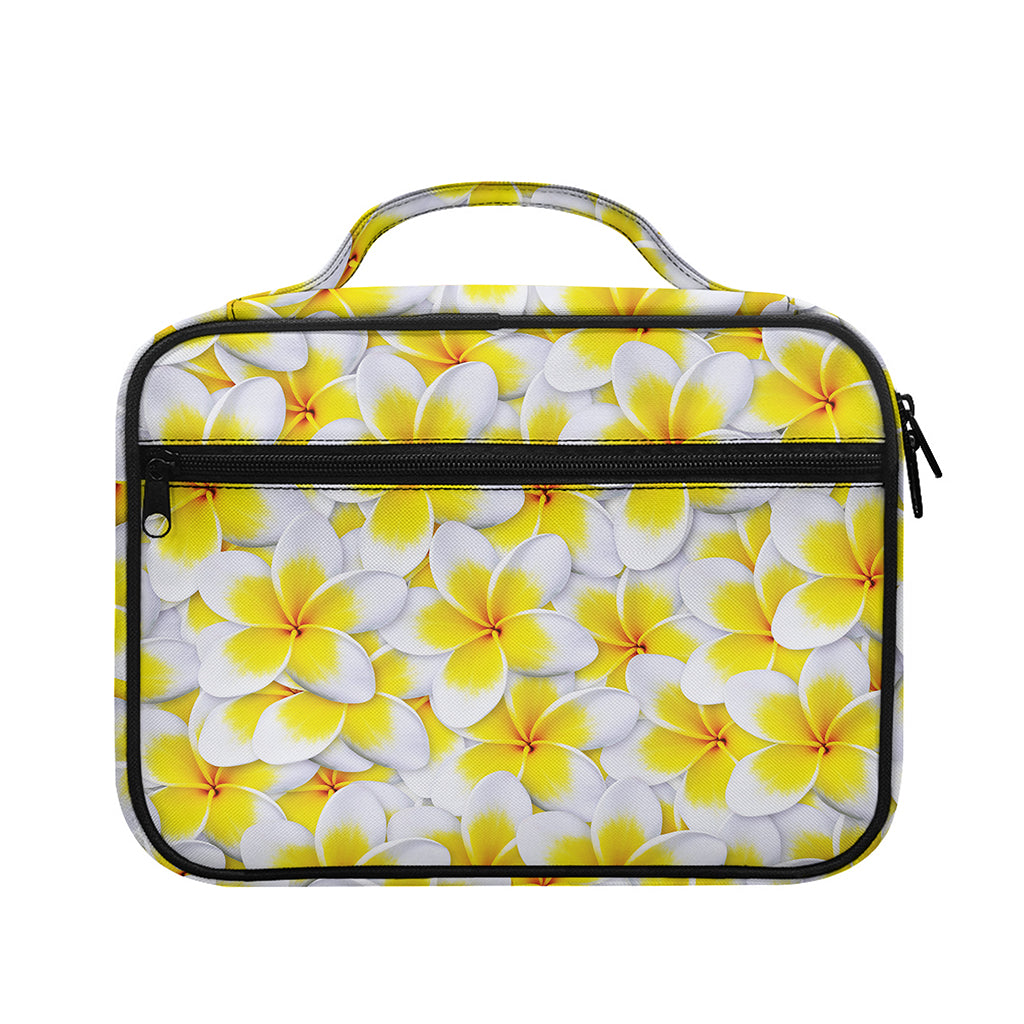 Frangipani Flower Print Briefcase Bible Bag