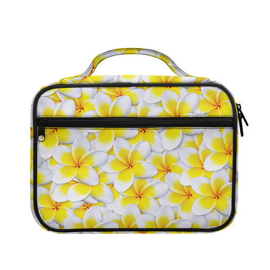 Frangipani Flower Print Briefcase Bible Bag