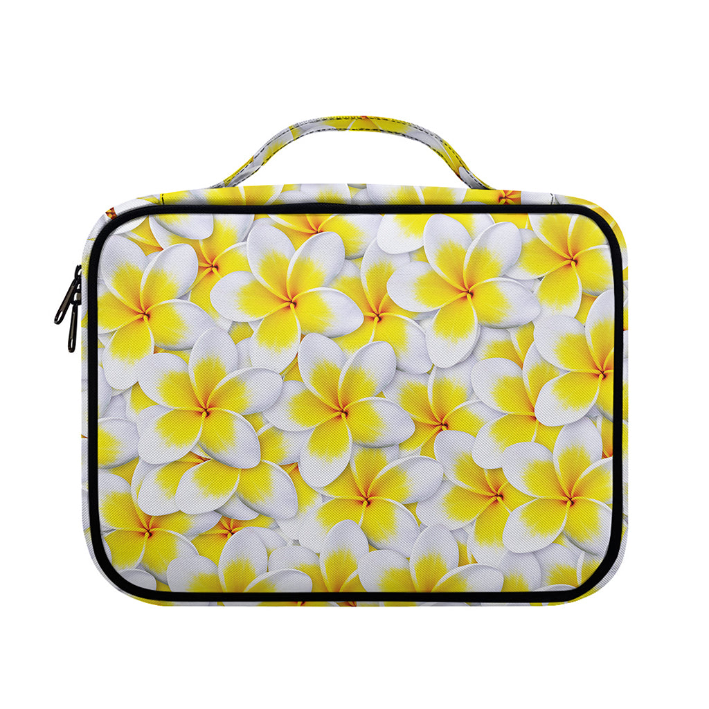 Frangipani Flower Print Briefcase Bible Bag
