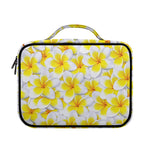 Frangipani Flower Print Briefcase Bible Bag