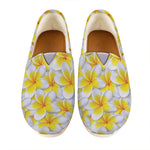 Frangipani Flower Print Casual Shoes