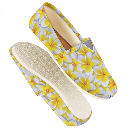 Frangipani Flower Print Casual Shoes