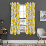 Frangipani Flower Print Curtain