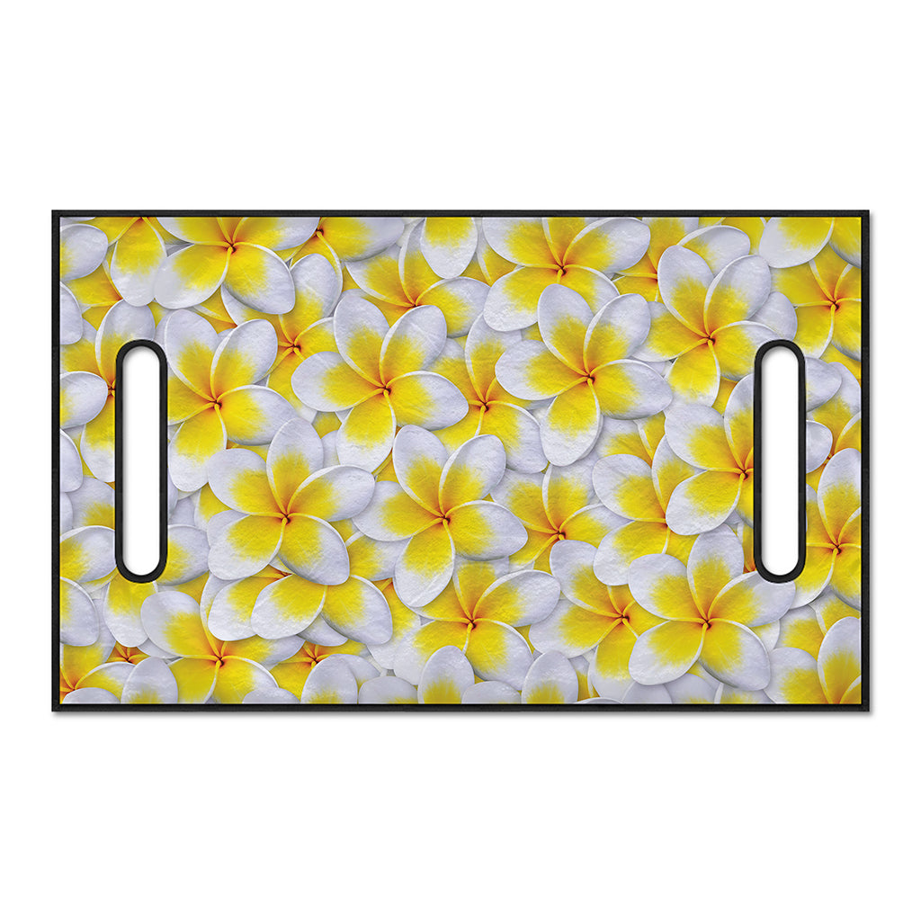 Frangipani Flower Print Golf Cart Seat Cover