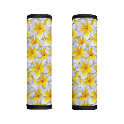 Frangipani Flower Print Handle Covers