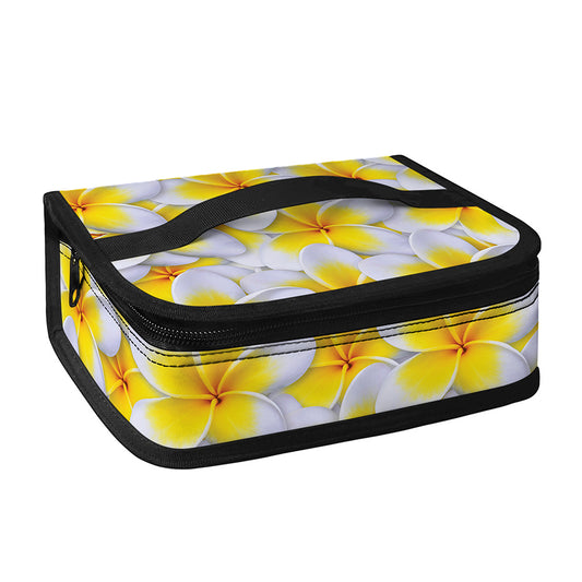 Frangipani Flower Print Small Lunch Bag