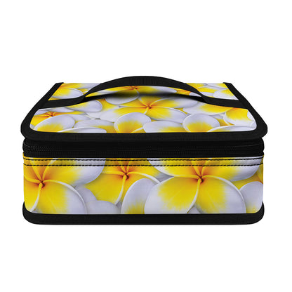Frangipani Flower Print Small Lunch Bag