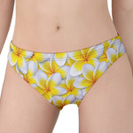 Frangipani Flower Print Women's Panties