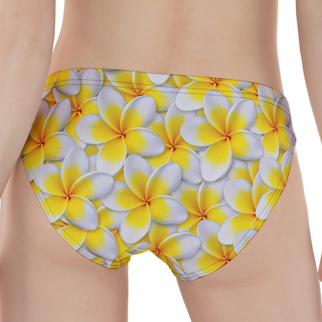 Frangipani Flower Print Women's Panties