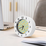 Frangipani On The Water Pattern Print Alarm Clock