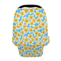 Frangipani On The Water Pattern Print Baby Seat Cover