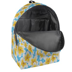 Frangipani On The Water Pattern Print Backpack