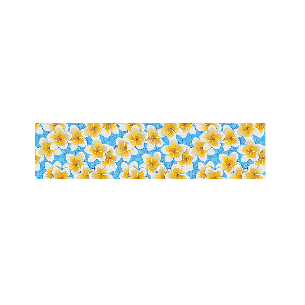 Frangipani On The Water Pattern Print Bed Runner