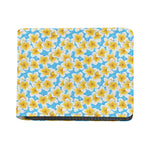 Frangipani On The Water Pattern Print Bifold Wallet