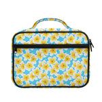 Frangipani On The Water Pattern Print Briefcase Bible Bag