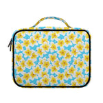 Frangipani On The Water Pattern Print Briefcase Bible Bag