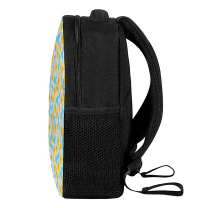 Frangipani On The Water Pattern Print Casual Backpack
