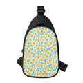 Frangipani On The Water Pattern Print Sling Bag