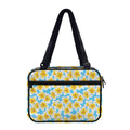 Frangipani On The Water Pattern Print Double Strap Bible Bag