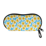 Frangipani On The Water Pattern Print Glasses Case