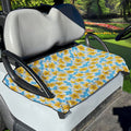 Frangipani On The Water Pattern Print Golf Cart Seat Cover