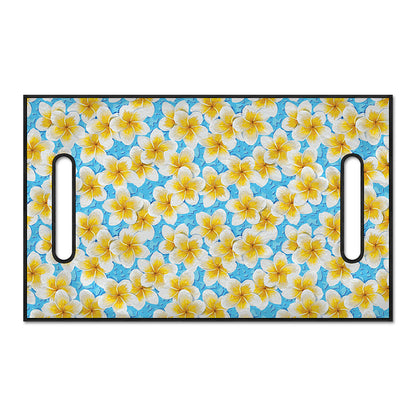 Frangipani On The Water Pattern Print Golf Cart Seat Cover