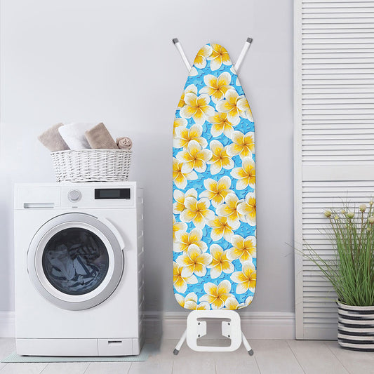 Frangipani On The Water Pattern Print Ironing Board Cover