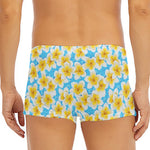 Frangipani On The Water Pattern Print Men's Short Boxer Briefs