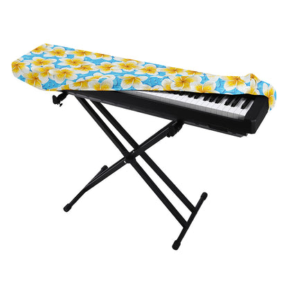 Frangipani On The Water Pattern Print Piano Keyboard Cover