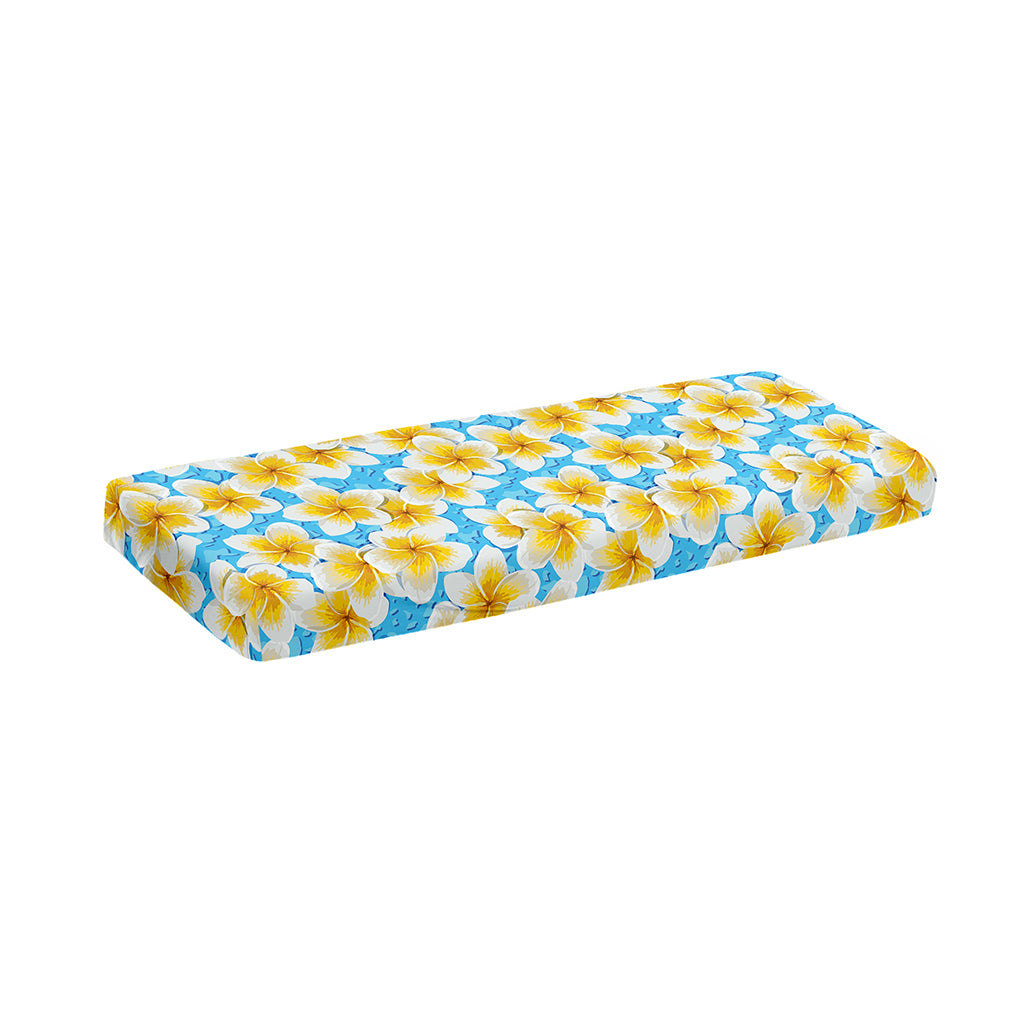 Frangipani On The Water Pattern Print Piano Keyboard Cover