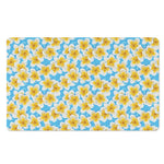 Frangipani On The Water Pattern Print Polyester Doormat