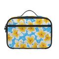 Frangipani On The Water Pattern Print Portable Lunch Bag