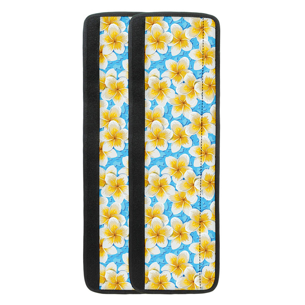 Frangipani On The Water Pattern Print Refrigerator Handle Covers