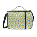 Frangipani On The Water Pattern Print Shoulder Strap Bible Bag
