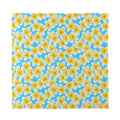 Frangipani On The Water Pattern Print Silk Bandana