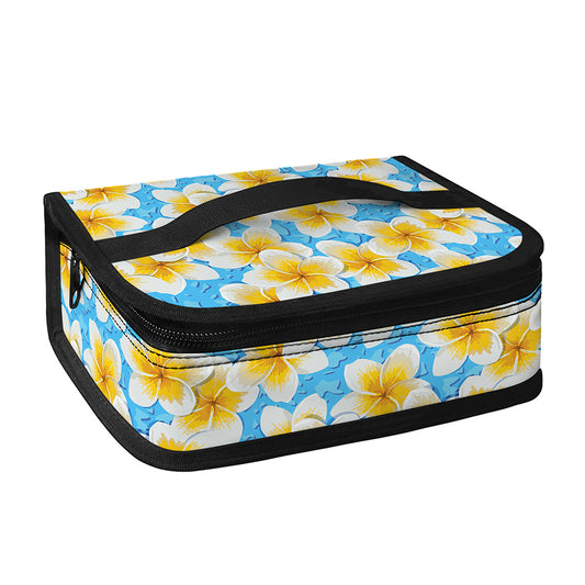 Frangipani On The Water Pattern Print Small Lunch Bag