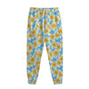 Frangipani On The Water Pattern Print Sweatpants