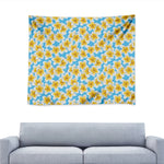 Frangipani On The Water Pattern Print Tapestry