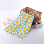 Frangipani On The Water Pattern Print Towel