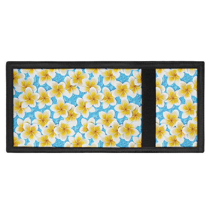 Frangipani On The Water Pattern Print Trifold Wallet