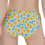 Frangipani On The Water Pattern Print Women's Panties