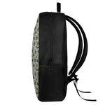 Frankenstein Eyeball Pattern Print 17 Inch Backpack