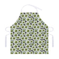Frankenstein Eyeball Pattern Print Adjustable Apron