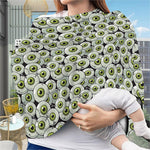 Frankenstein Eyeball Pattern Print Baby Seat Cover